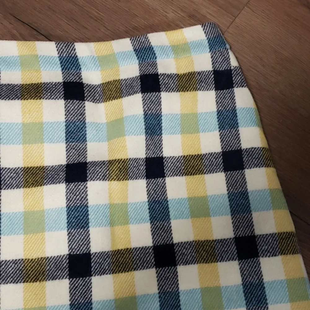 👗BODEN PLAID WOOL SKIRT👗 - Picture 4 of 8